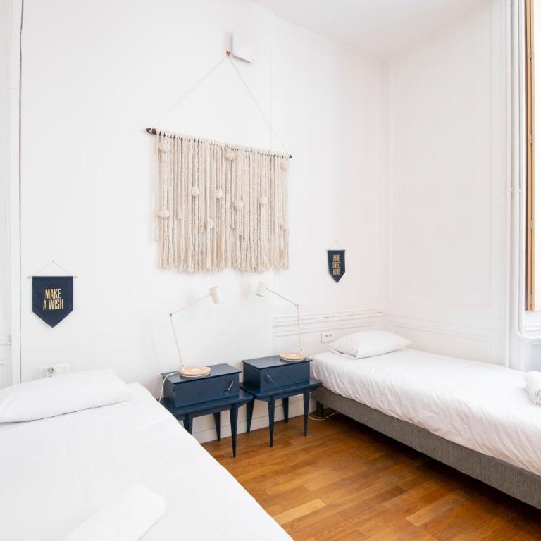SLO Hostel Lyon les Pentes - Chambre Lits Jumeaux - 9