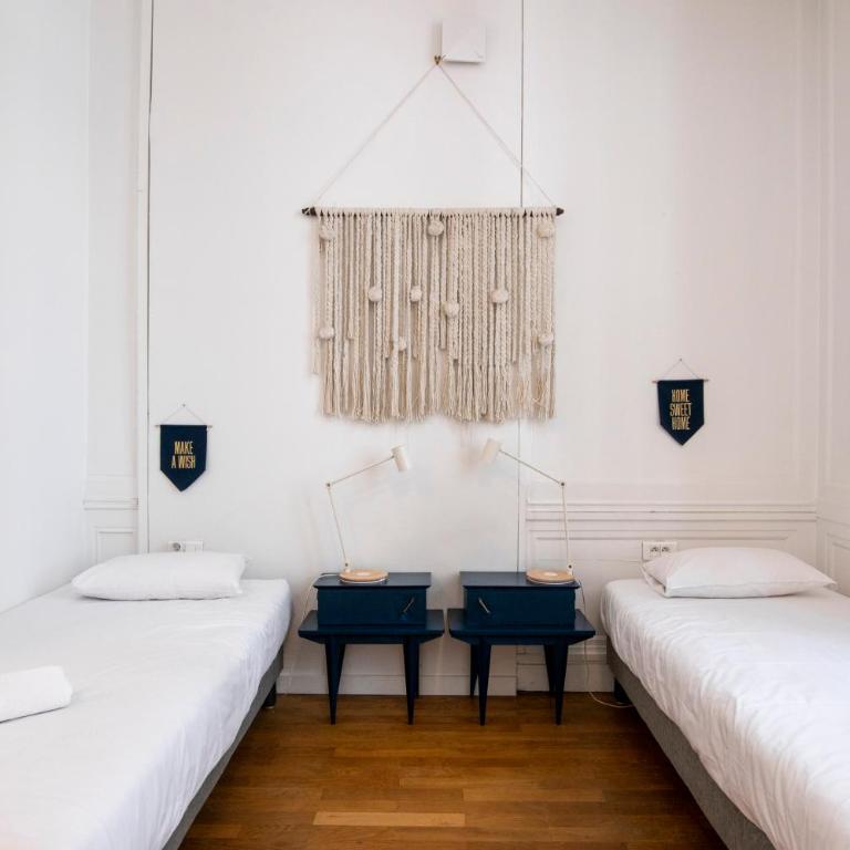 SLO Hostel Lyon les Pentes - Chambre Lits Jumeaux - 6