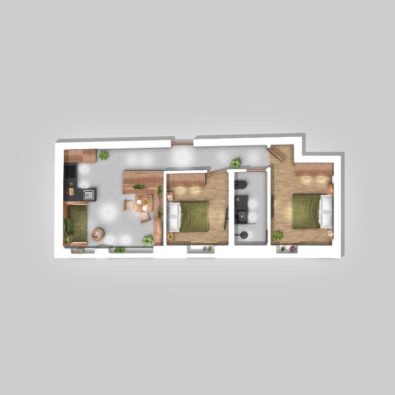 Ida - historic town apartments - Apartment mit 2 Schlafzimmern - 6