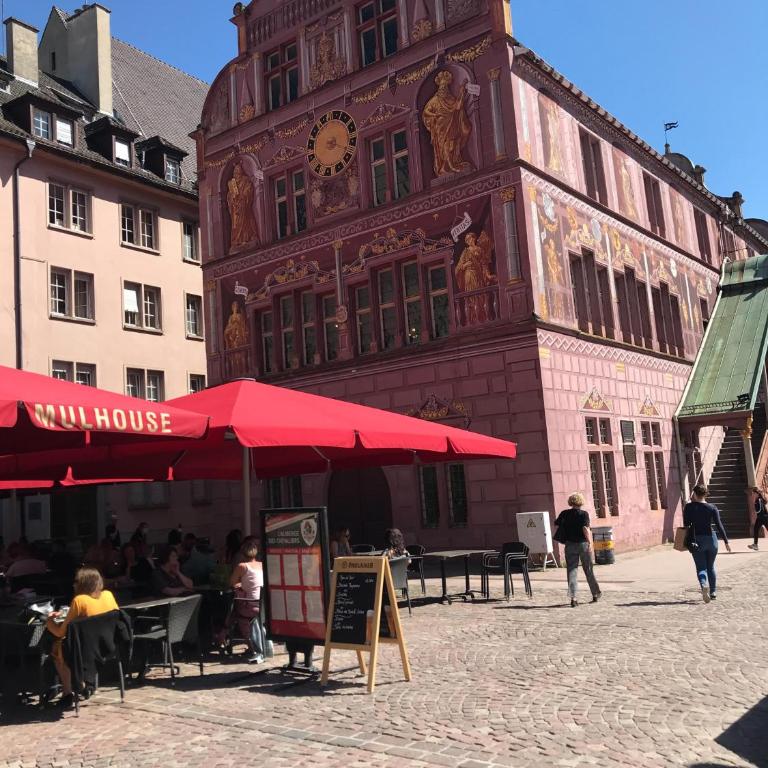 Sion City Mulhouse centre - parking et balcon-wifi 5G gratuit - Apartamento Deluxe - 28