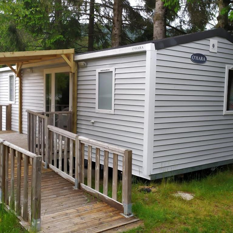 Tiny House - Cottages - Mobilhomes - Camping Les Granges Bas - Mobile Home Accessible aux Personnes à Mobilité Réduite - 3