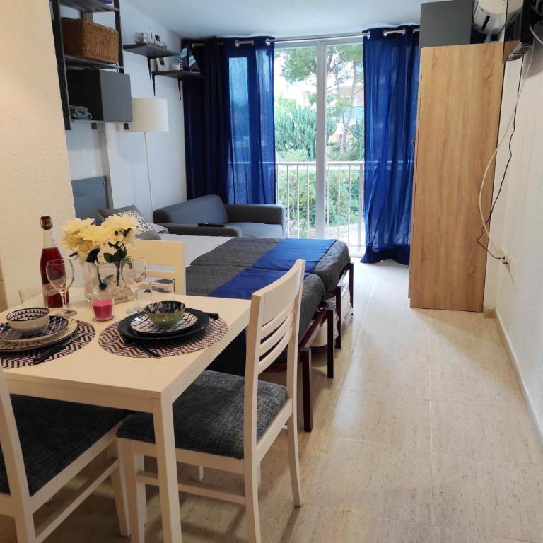 Calpe Miramar Studio 180m from Cala Calalga & 7 min from La Fossa Beach AC WiFi - Apartamento Estudio - 15