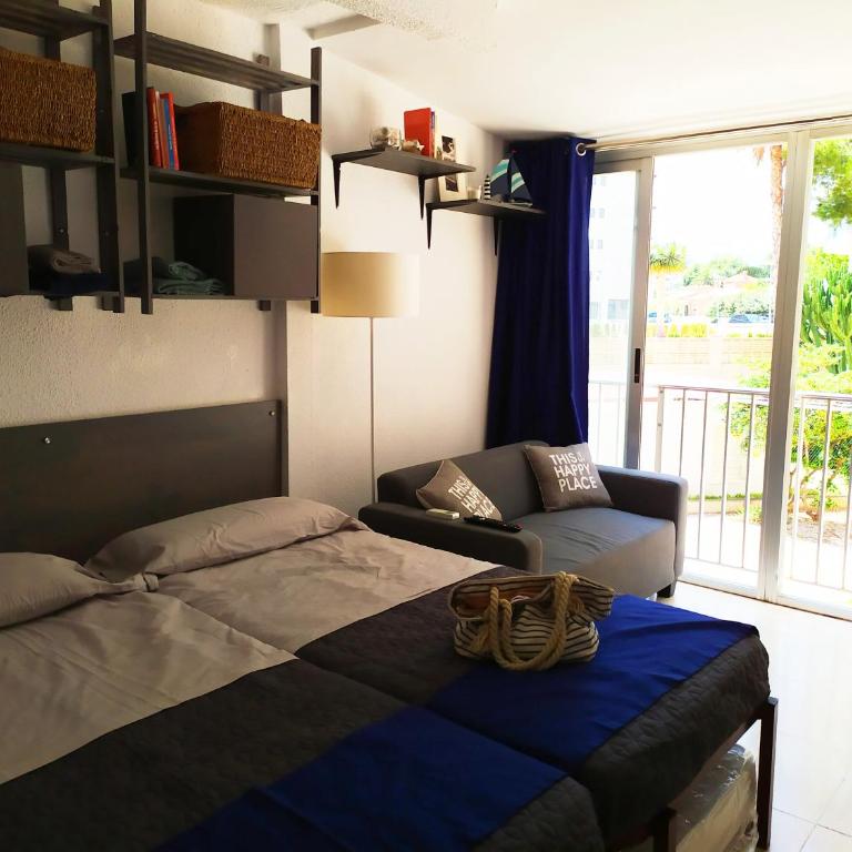 Calpe Miramar Studio 180m from Cala Calalga & 7 min from La Fossa Beach AC WiFi - Apartamento Estudio - 18