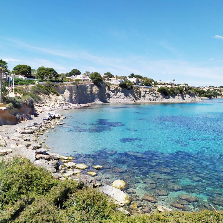 Calpe Miramar Studio 180m from Cala Calalga & 7 min from La Fossa Beach AC WiFi - Apartamento Estudio - 41
