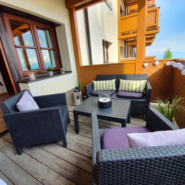 "Alpenapartments für Skifahrer-Pistennähe,Panomareblick & Skiraum" Kozma - Apartment mit 2 Schlafzimmern - 57