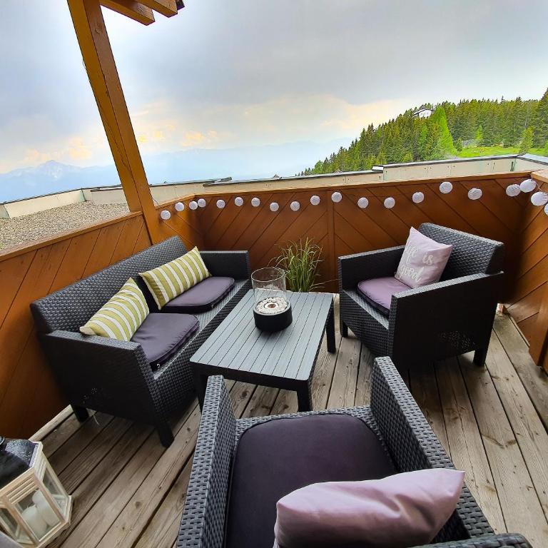 "Alpenapartments für Skifahrer-Pistennähe,Panomareblick & Skiraum" Kozma - Apartment mit 2 Schlafzimmern - 58