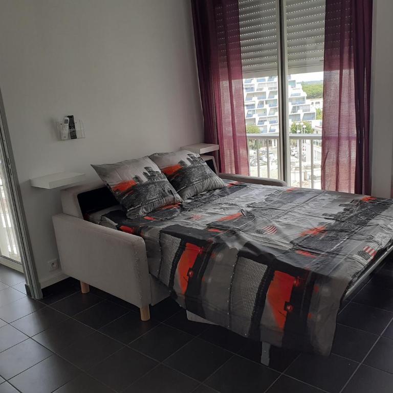 Grand studio avec vue mer à la Grande Motte - CLIM WIFI - Appartamento con 1 Camera da Letto - 4