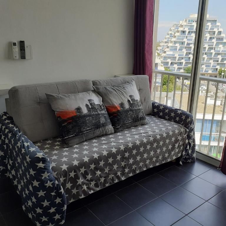 Grand studio avec vue mer à la Grande Motte - CLIM WIFI - Appartamento con 1 Camera da Letto - 7