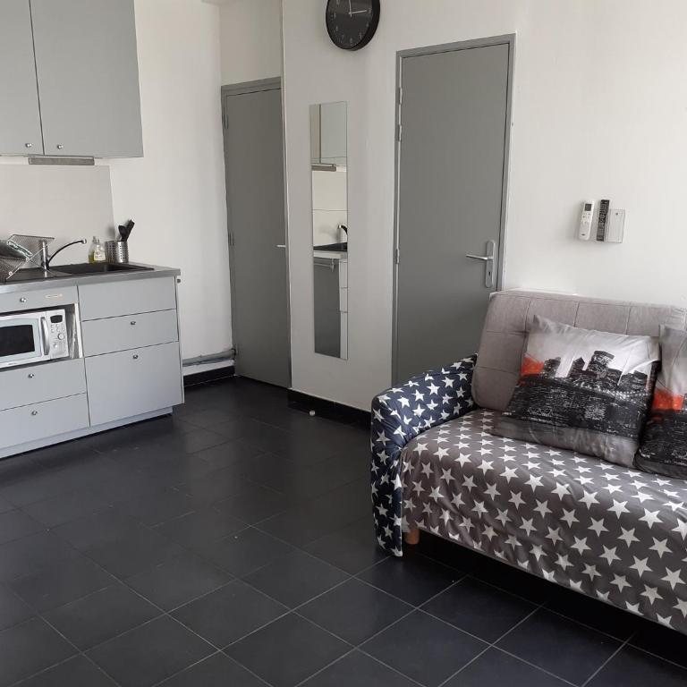 Grand studio avec vue mer à la Grande Motte - CLIM WIFI - Appartamento con 1 Camera da Letto - 8
