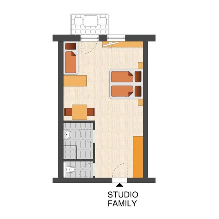 AlpenParks Hotel MONTANA - Familienstudio - 8