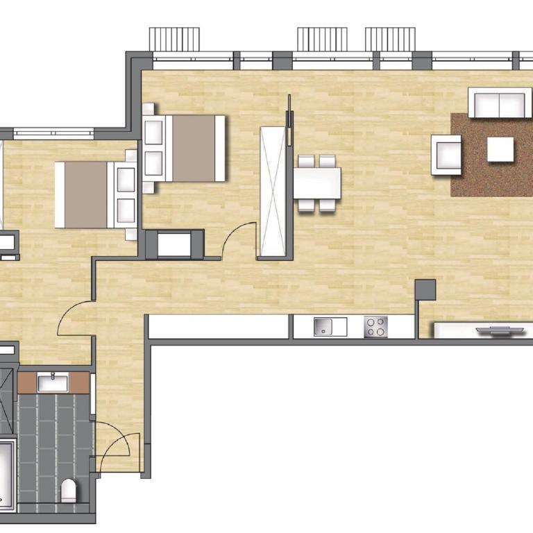 Business Suiten - Superior Apartment mit 2 Schlafzimmern - 3