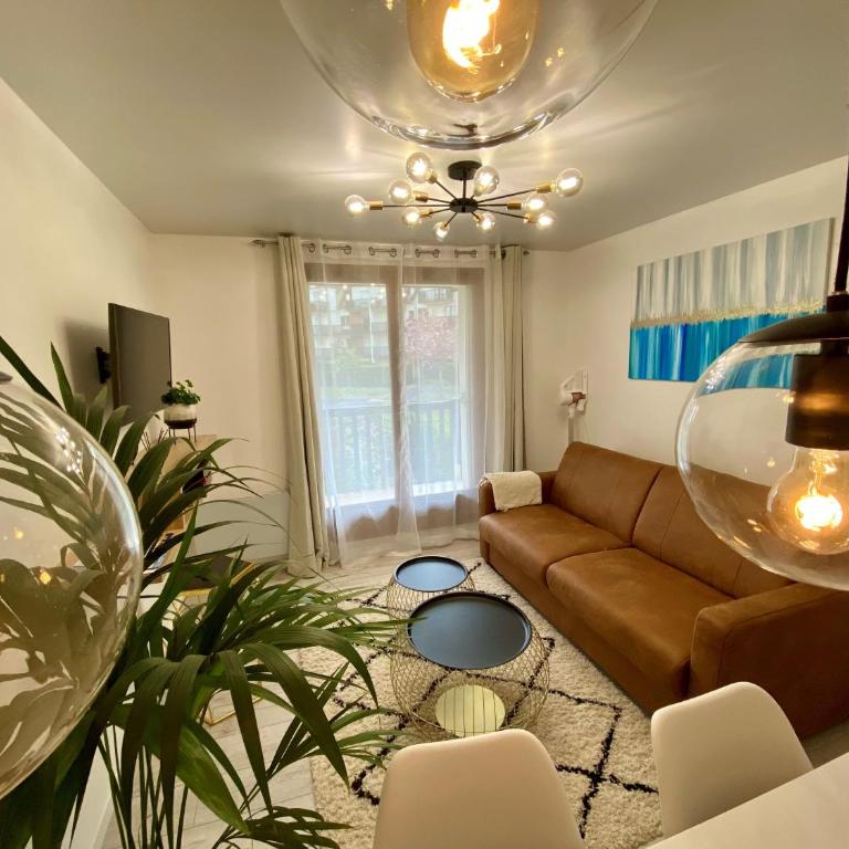 La Fleur Marine Classé 3 étoiles - Accès direct mer Cabourg - Appartamento con Balcone - 4