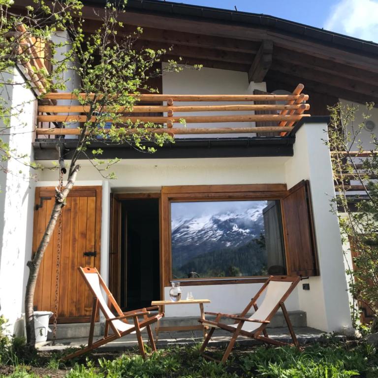 Comfort and sunshine in Celerina Chesa Prasura - Apartment mit 3 Schlafzimmern - 2