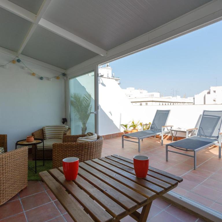 Atico-Solarium CITY Hall by Cadiz4Rentals - Apartamento con terraza - 8