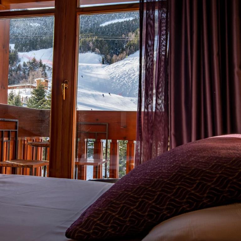 Hotel Nordic - Dreibettzimmer mit Blick auf Skipisten - 5