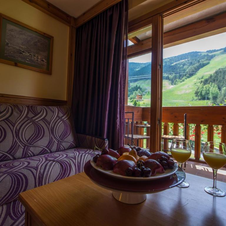 Hotel Nordic - Zweibettzimmer mit Blick auf Skipisten - 3