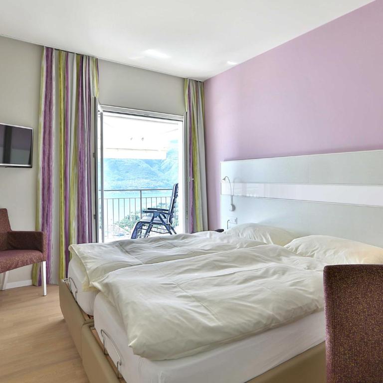 Hotel Stella SA - Camera Lifestyle Matrimoniale/Doppia con Letti Singoli con Vista Lago - 9