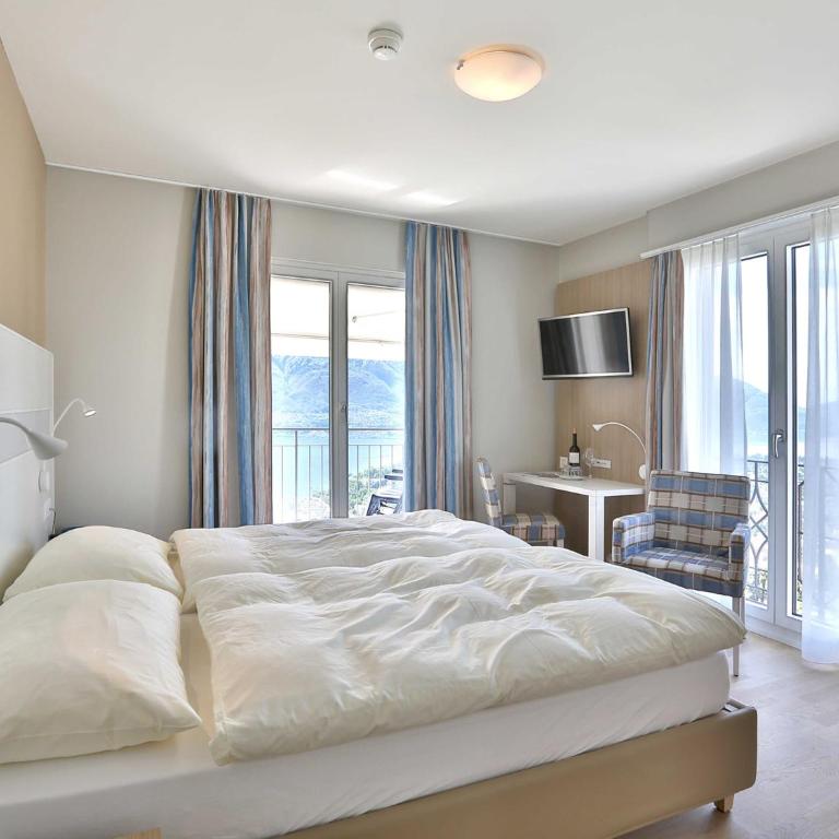 Hotel Stella SA - Camera Lifestyle Matrimoniale/Doppia con Letti Singoli con Vista Lago - 8