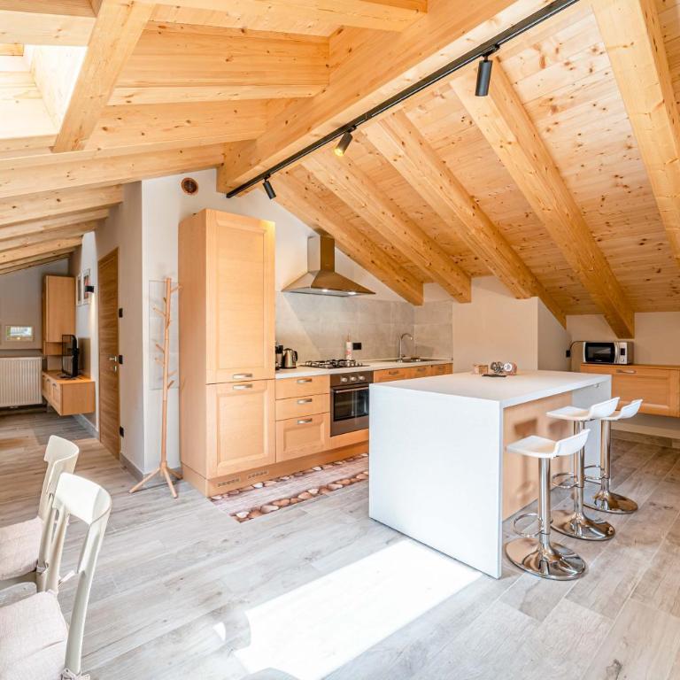 Blizzard apartments, Alpine chalet ski in ski out - Appartamento Attico - 1