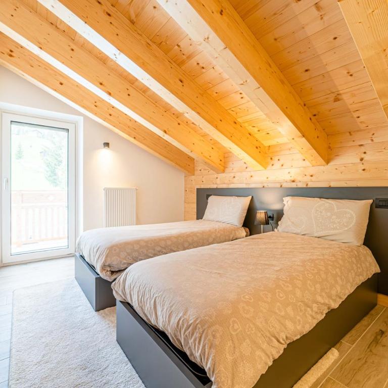 Blizzard apartments, Alpine chalet ski in ski out - Appartamento Attico - 15