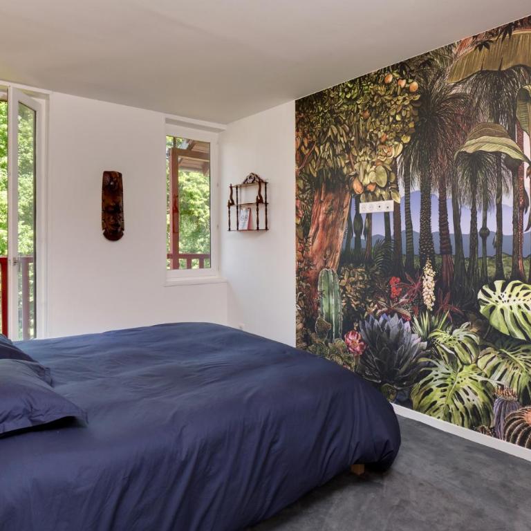 Chambres de charme avec piscine - Le Monde de Charlie - Proche Vichy - Chambre Double Deluxe avec Balcon - 5