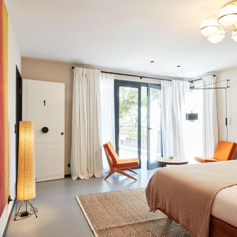 FONDATION CAB St-Paul-de-Vence - Chambre Lit King-Size - Vue sur Mer - 4