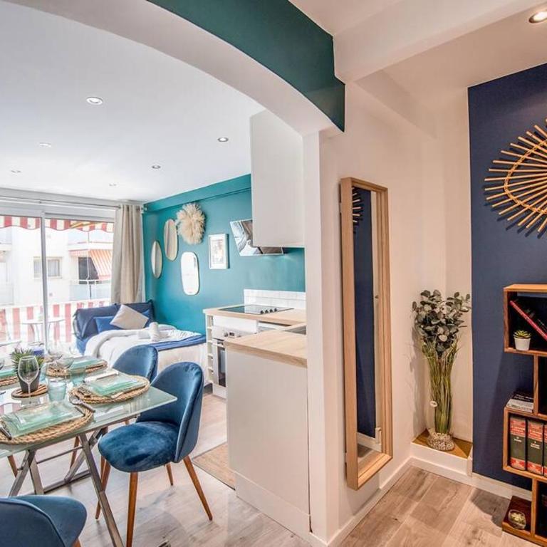 4 couchages Climatisé Direct Plage wifi parking - Appartement 1 Chambre - 17