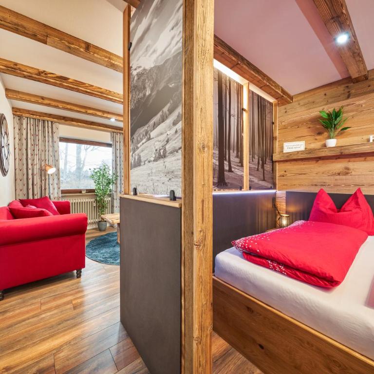 Landhotelwohnung in Seeg - Apartment mit 1 Schlafzimmer - 3