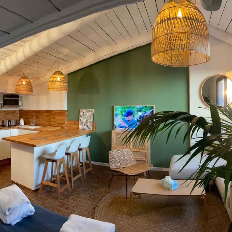 sous les toits de st tropez - Appartement 1 Chambre - 4