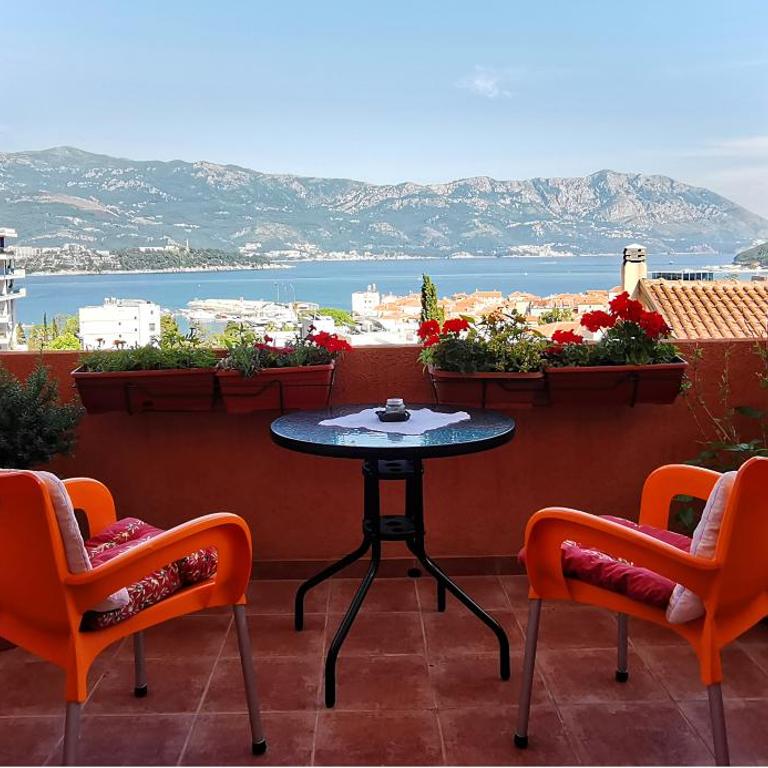 Villa Jovana Sea View - Dvokrevetna Soba sa Bračnim Krevetom sa Balkonom i Pogledom na More - 13