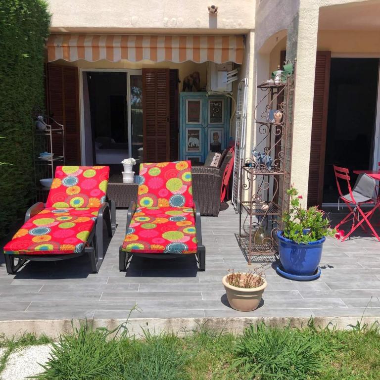 AGAY le pti bonheur 60m2 rez de jardin, en bord de mer - Appartamento con 2 Camere da Letto - 25