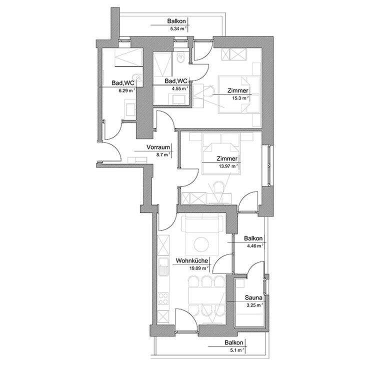 Unser Hoamat Appartement - Apartment mit Sauna - 5