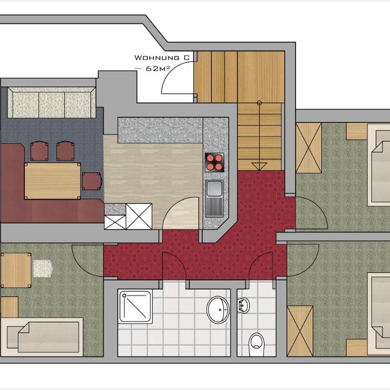 Huber Apartments - Apartment mit 3 Schlafzimmern - 1