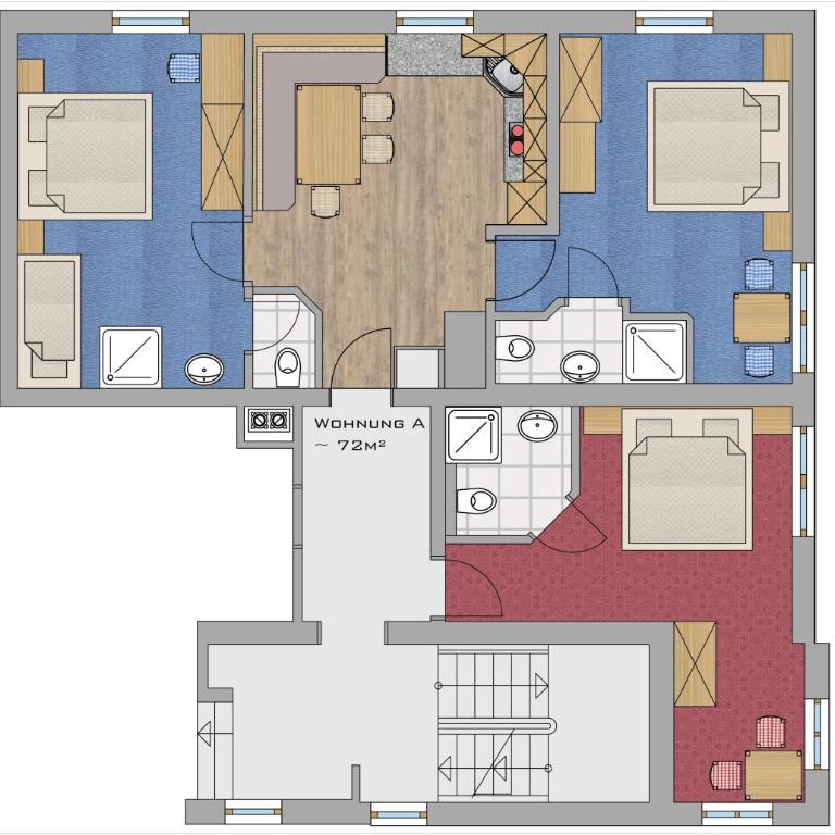 Huber Apartments - Apartment mit 3 Schlafzimmern - 1