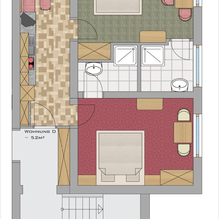 Huber Apartments - Apartment mit 2 Schlafzimmern - 1