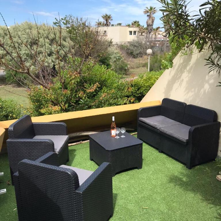 Cap D'agde Naturiste Heliopolis 2 à 4 Personnes Appartement OSMOSE - Appartamento con 1 Camera da Letto - 4