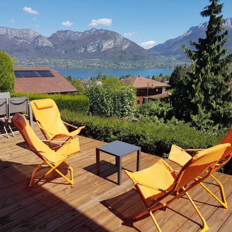 Appartement Semnoz - Vue Lac - Apartment mit Seeblick - 1