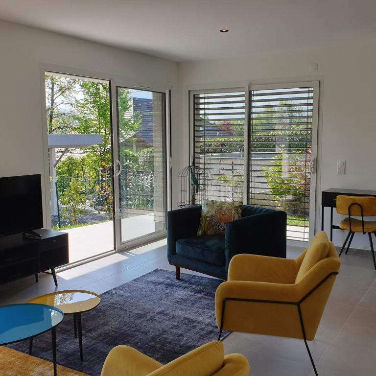 Appartement Jardin - Appartamento con 3 Camere da Letto e Vista Montagna - 14