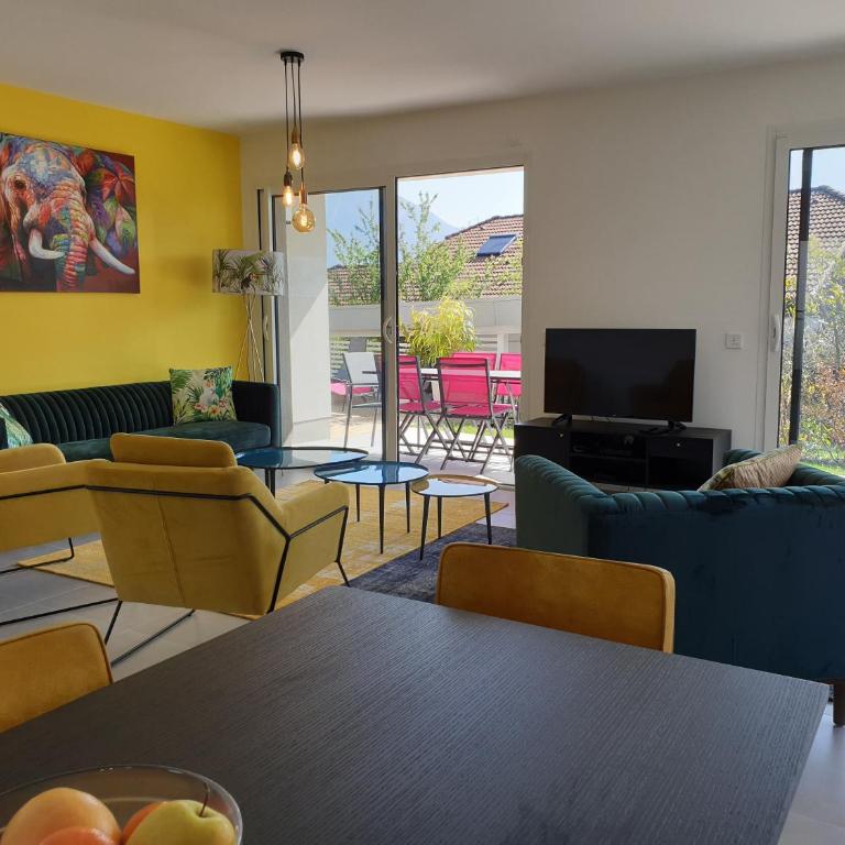 Appartement Jardin - Appartamento con 3 Camere da Letto e Vista Montagna - 44