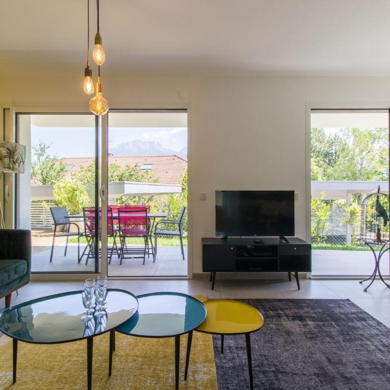 Appartement Jardin - Appartamento con 3 Camere da Letto e Vista Montagna - 24