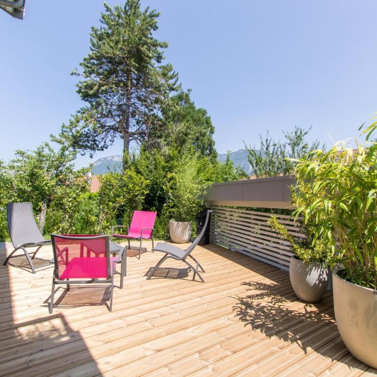 Appartement Jardin - Appartamento con 3 Camere da Letto e Vista Montagna - 23