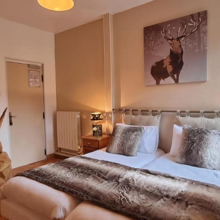 Hotel La Bonne Auberge - Chambre Lits Jumeaux avec Balcon - 1