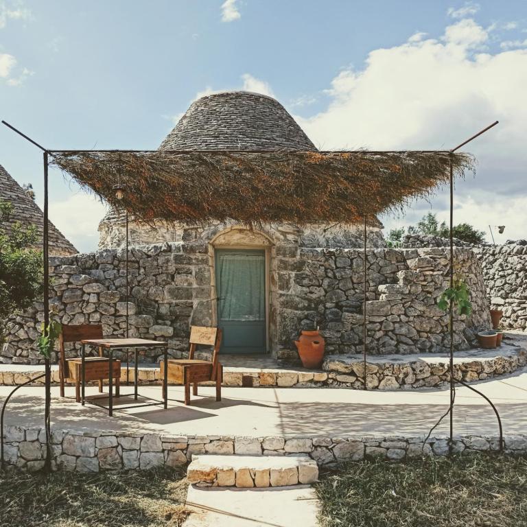 Masseria LoJazzo - Camera Matrimoniale con Patio - 10