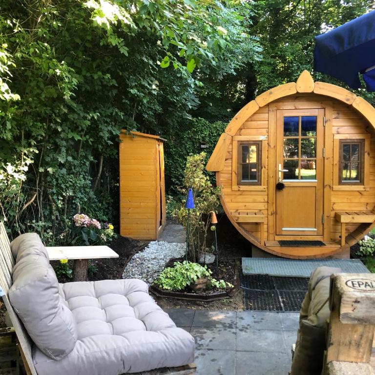 Holz-Wohnfass in München-Nymphenburg - Apartamento de 1 dormitorio - 13