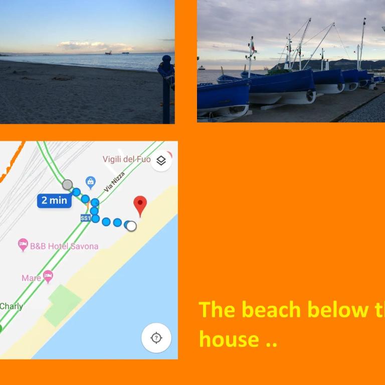 House of fly with sea view, front the beach - One-Bedroom Apartment - 3
