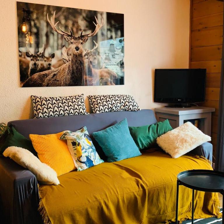Appartement vue Montblanc 5mn piste1 - Appartement avec Vue sur la Montagne - 1