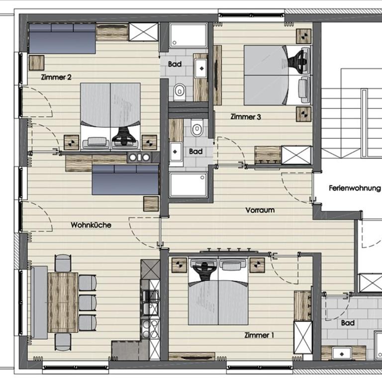 Apart Mountain - Appartamento con 3 Camere da Letto - 8