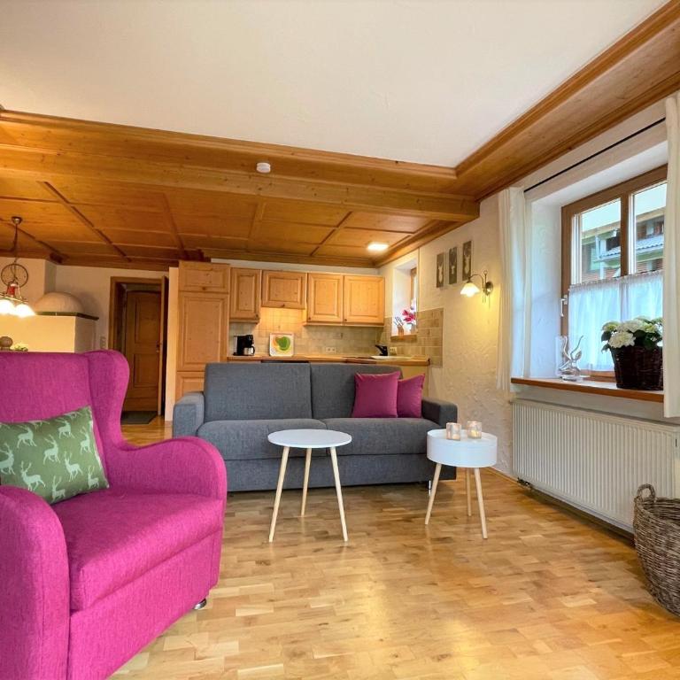 Ferienwohnungen Alpentraum - Tiefengrün und Tiefenblau - Apartment mit 1 Schlafzimmer - 1