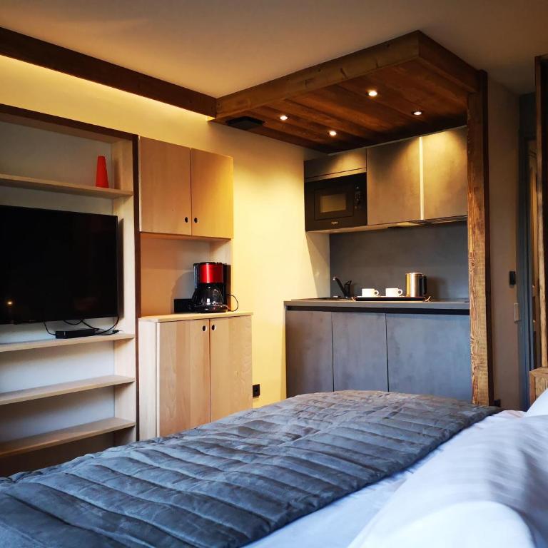 Alliey & Spa Piscine Appart-hôtel Serre chevalier - Appart-hôtel rénové 4/5 pers - Accès GRATUIT au Spa de 300 m² - 2