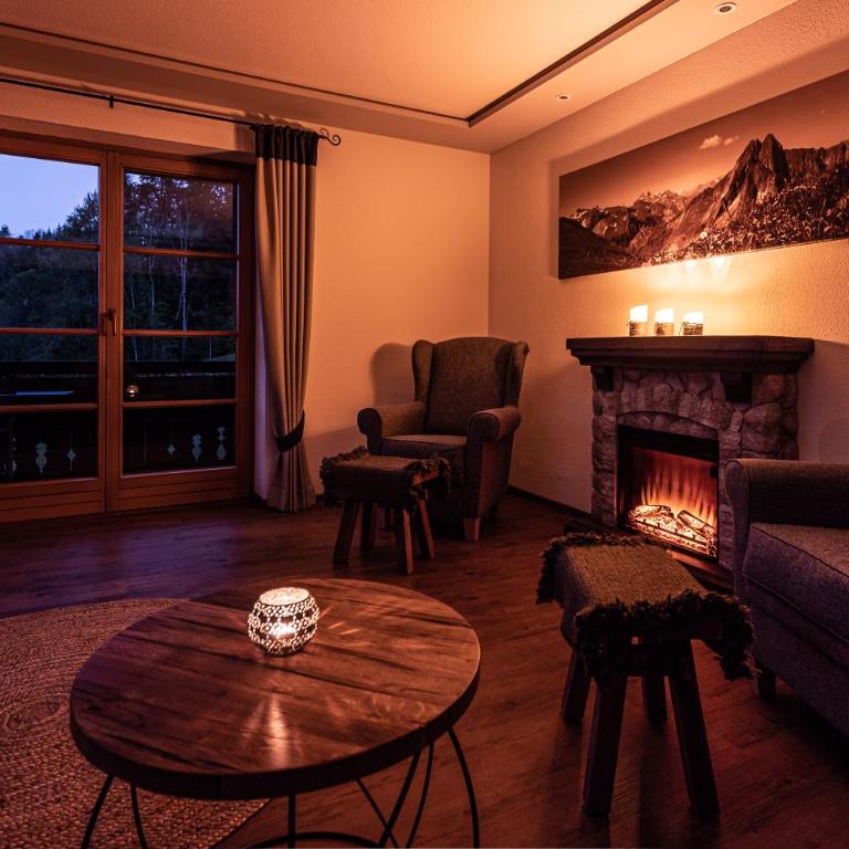 Landhaus Eggensberger - Apartment mit 1 Schlafzimmer und Balkon - 14